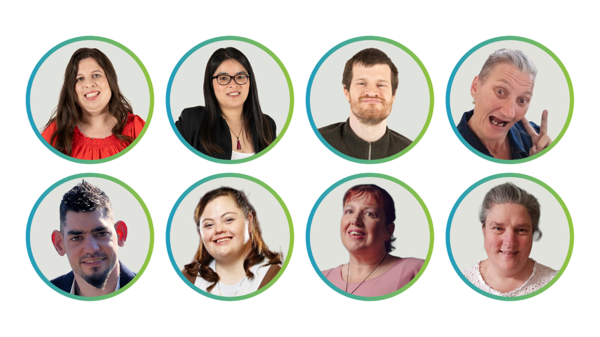 Photos of Learn and Lead group members.