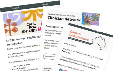 Picture of 3 Centre newsletters.