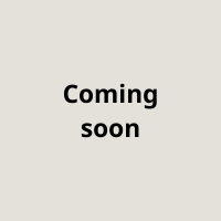 Coming soon in black text on a pale grey background.