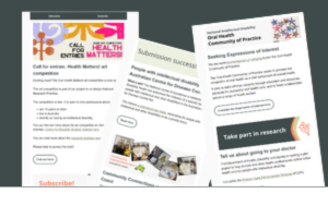Picture of 3 Centre newsletters.