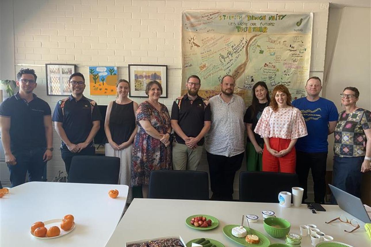 With key members of the Territory's Health and Disability organisations