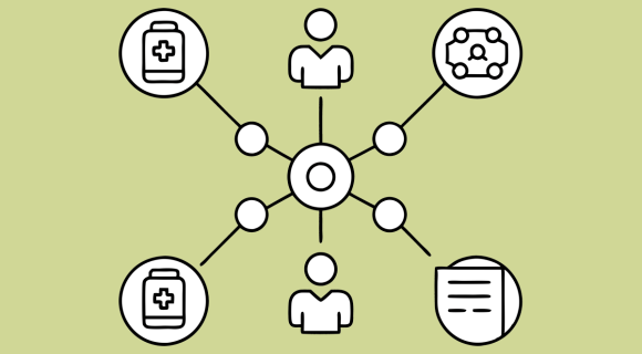 A diagram showing how different sources of data are being combined in this project