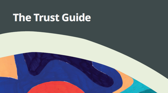 Artwork with words "The Trust Guide".