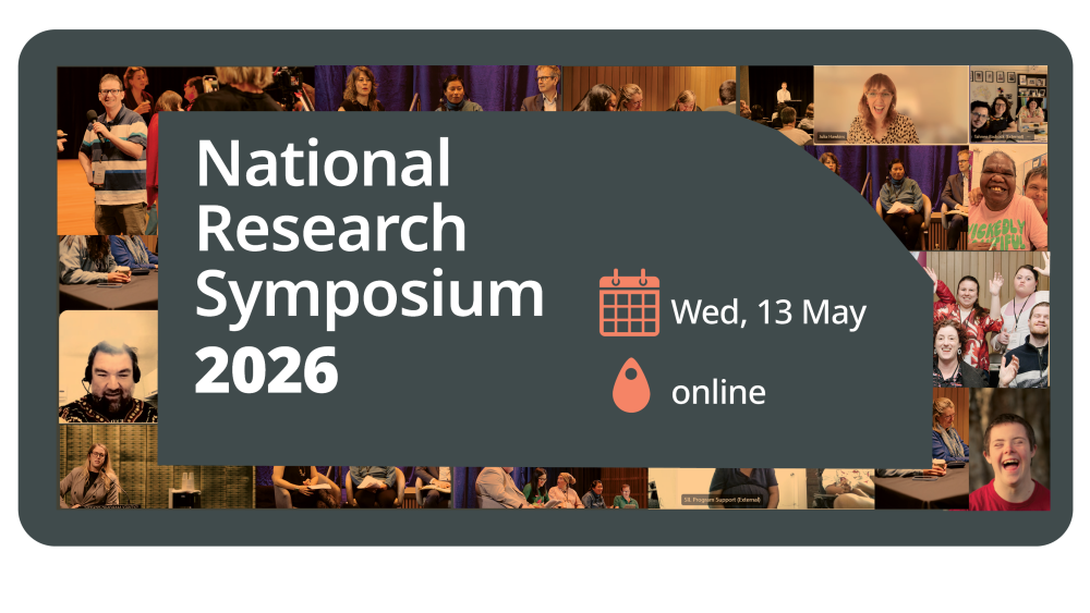 National Research Symposium 2026. Wednesday 13 May. Online.
